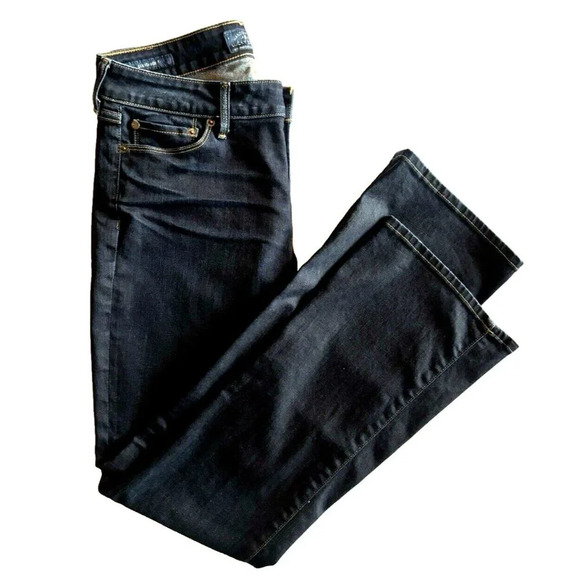 Lucky Brand Lolita Boot Cut Jean Dark Wash Woman Size 10 - Picture 2 of 12